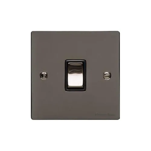 Elite Flat Plate Range-Black Nickel-20A DP SWITCH
