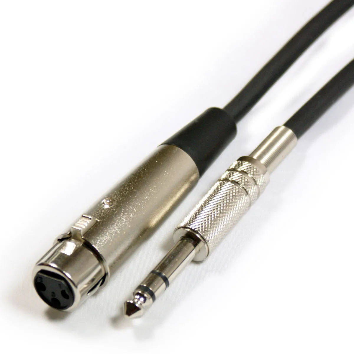5m 6.35mm Ã‚Â¼" Stereo Jack Plug to XLR Female Cable 3 Pin Audio Microphone Lead