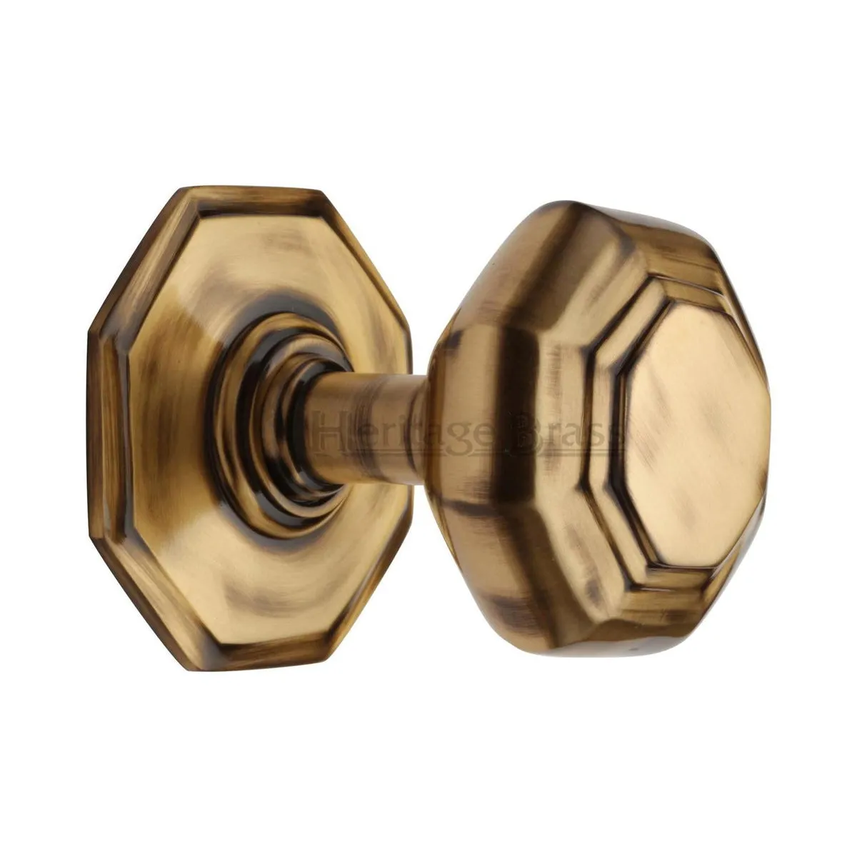 3 Octagon Centre Door Knob