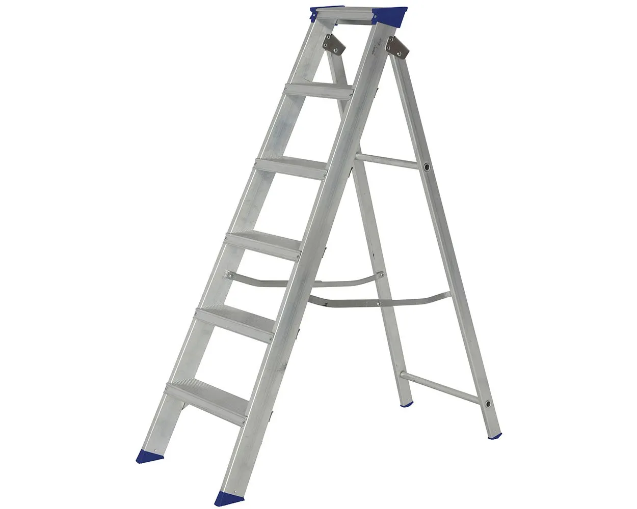 Werner Master Trade Swing-Back Step Ladders, 6 treads