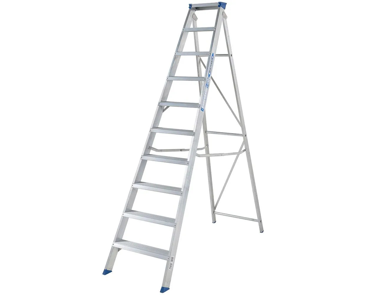 Werner Master Trade Swing-Back Step Ladders, 10 treads