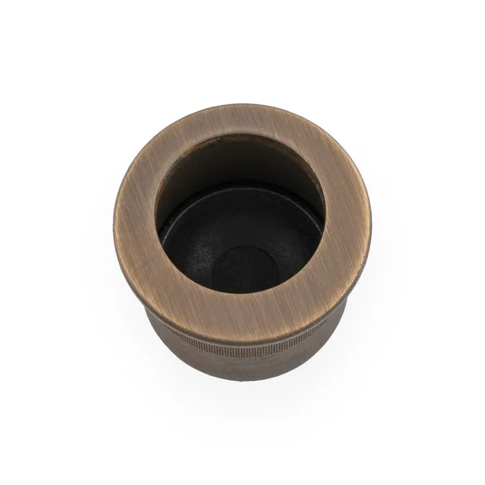 Alexander & Wilks Round Sliding Door Finger Edge Pull