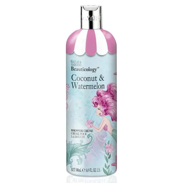 BCSGME - Baylis & Harding Beauticology Mermaid Coconut & Watermelon 500ml Shower Creme
