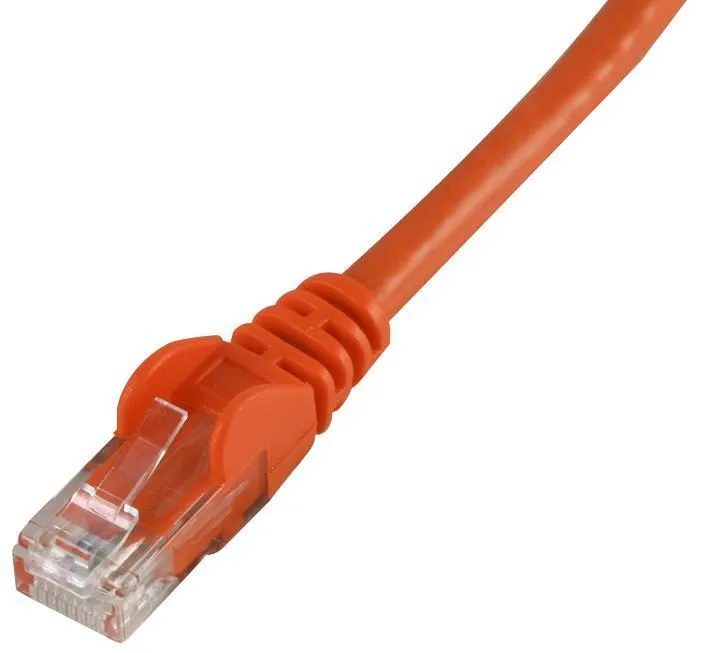 Pro Signal 0.5m Orange Cat6 UTP Ethernet Cable