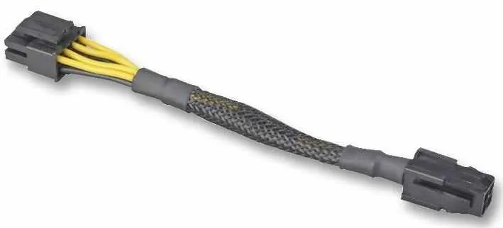 AKASA 4-Pin to 8-Pin ATX PSU Adapter Lead, 150mm