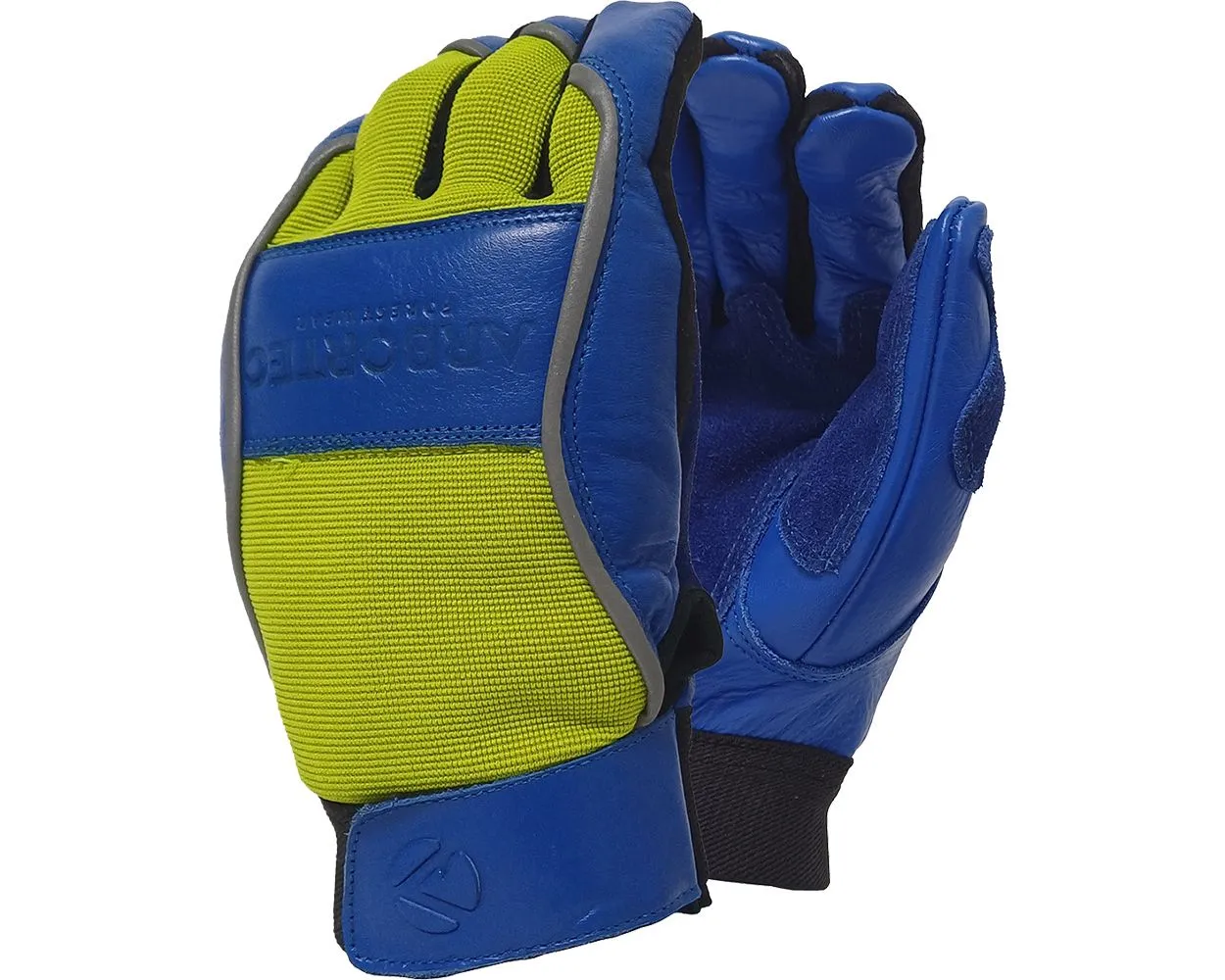 Arbortec Chainsaw Gloves Blue/Lime - Class 1 Protection