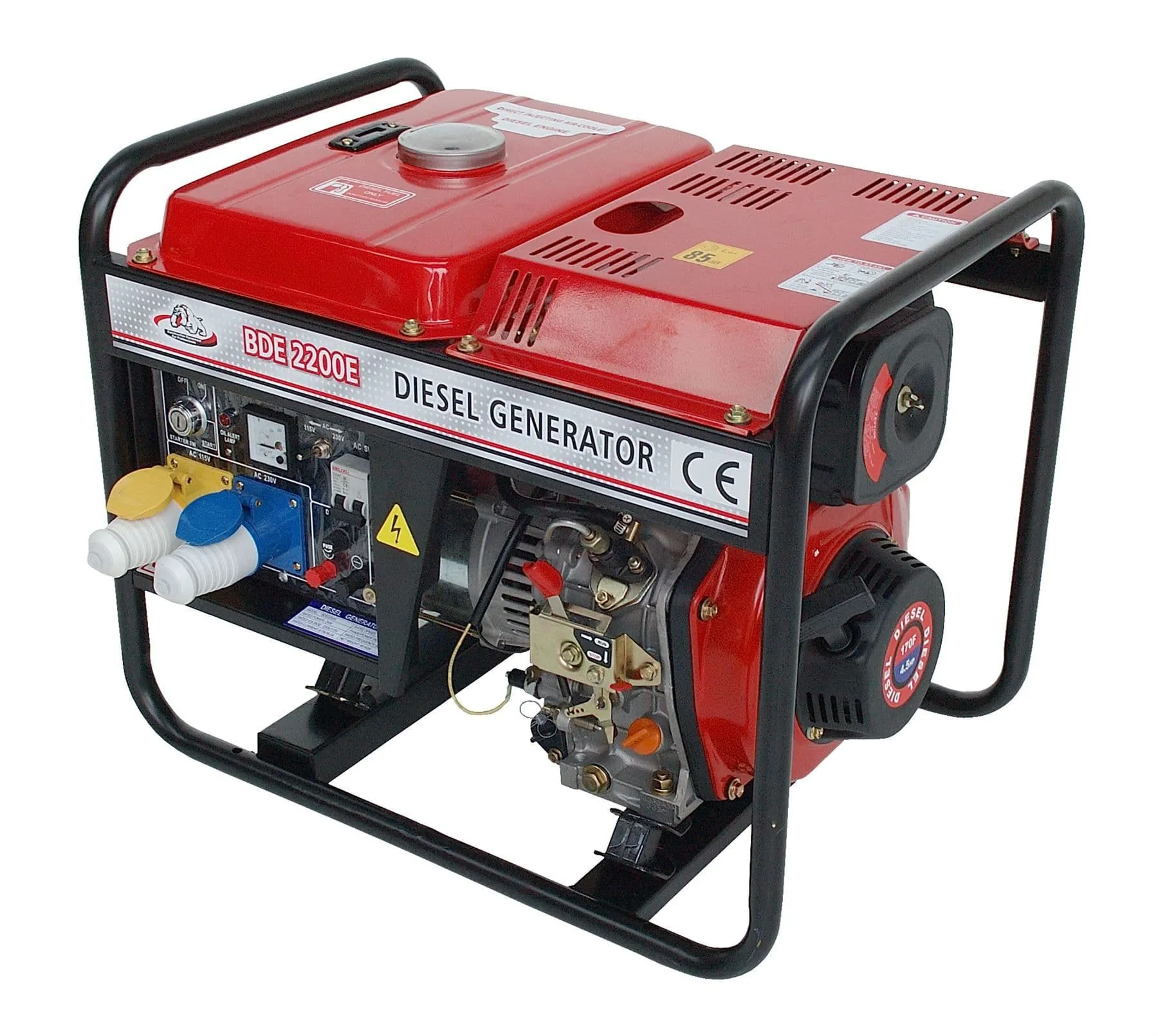 Diesel Generator Electric Continuous Output - 2.5 / 2.98 Kw