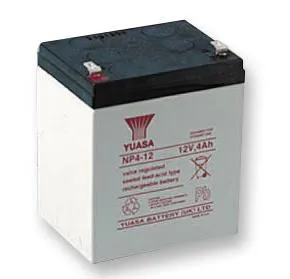 YUASA 12V 4Ah NP Series Sealed Lead Acid Battery