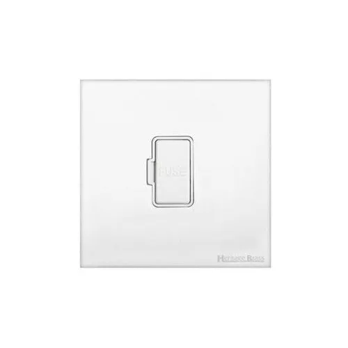 Windsor Range-Matt White-Unswitched Spur (13 Amp)