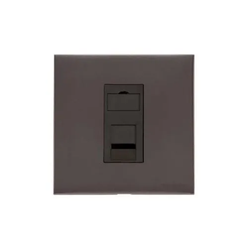 Windsor Range-Matt Bronze-1 Gang Cat 6