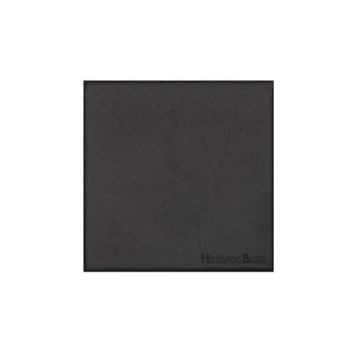 Windsor Range-Matt Black-Single Blank Plate