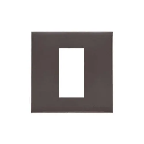 Windsor Range-Matt Bronze-1 Module Euro Plate
