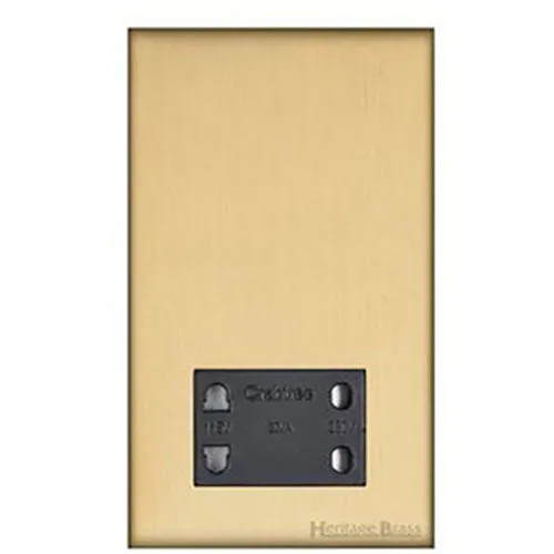Windsor Range-Satin Brass-Shaver Socket Output Voltage 110/240V