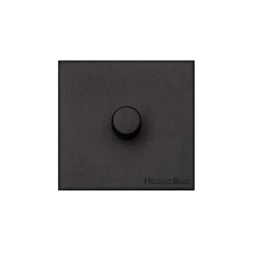 Windsor Range-Matt Black-1 Gang Dimmer (250 watts)