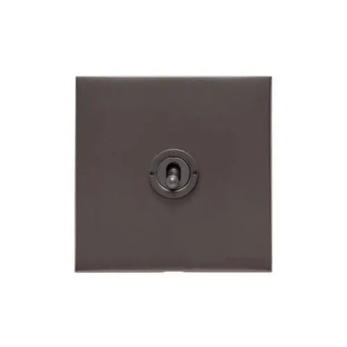 Windsor Range-Matt Bronze-1 Gang Toggle Switch
