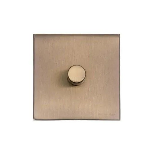 Windsor Range-Matt Antique Brass-1 Gang Dimmer (400 watts)