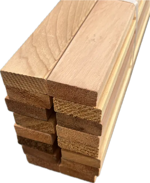 25.4X50.8MM PAR R4C Western Red Cedar Fence Slat 1.83mt Lengths (18x44)