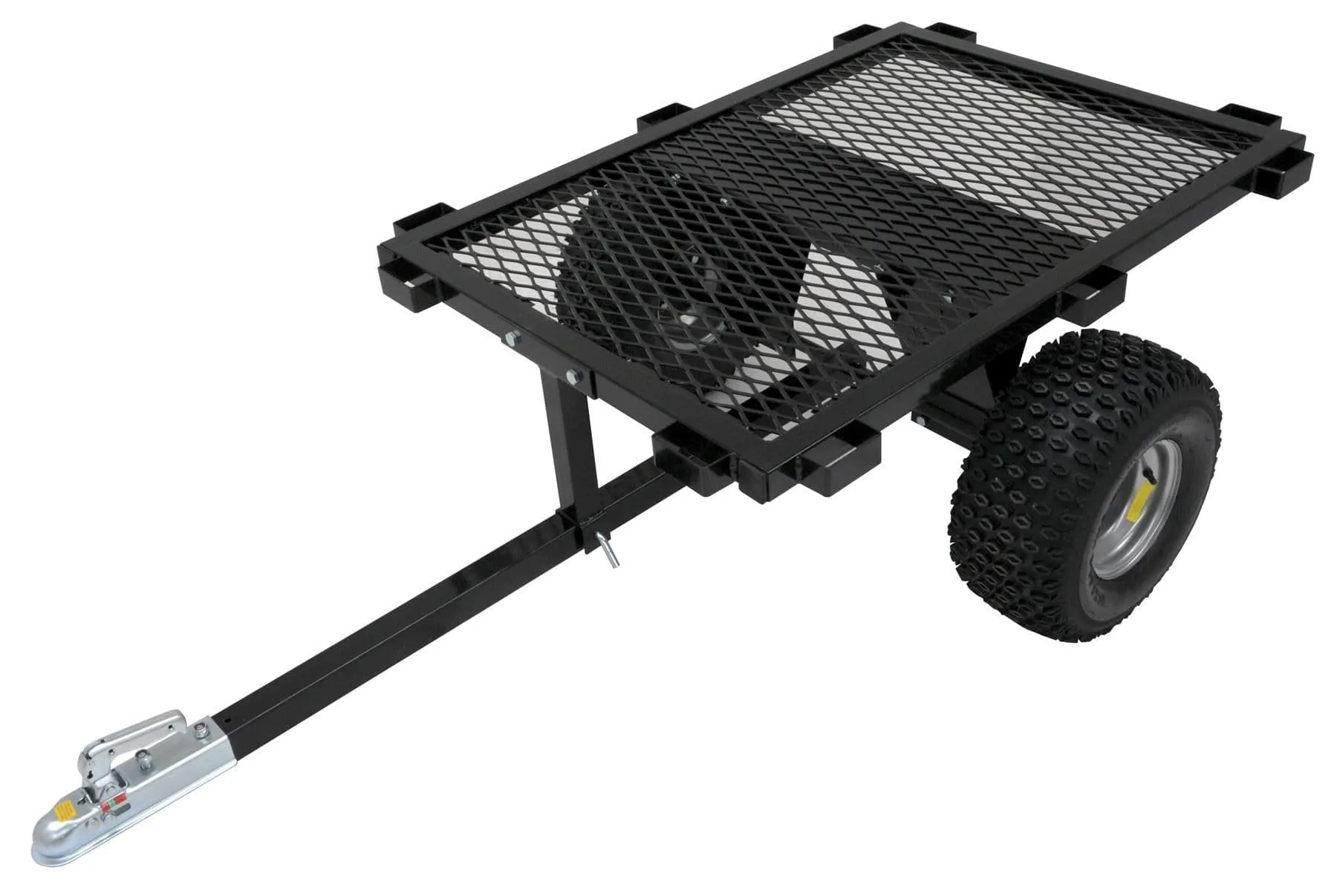 Large 340Kg Metal Tow Along Atv Tipping Trailer