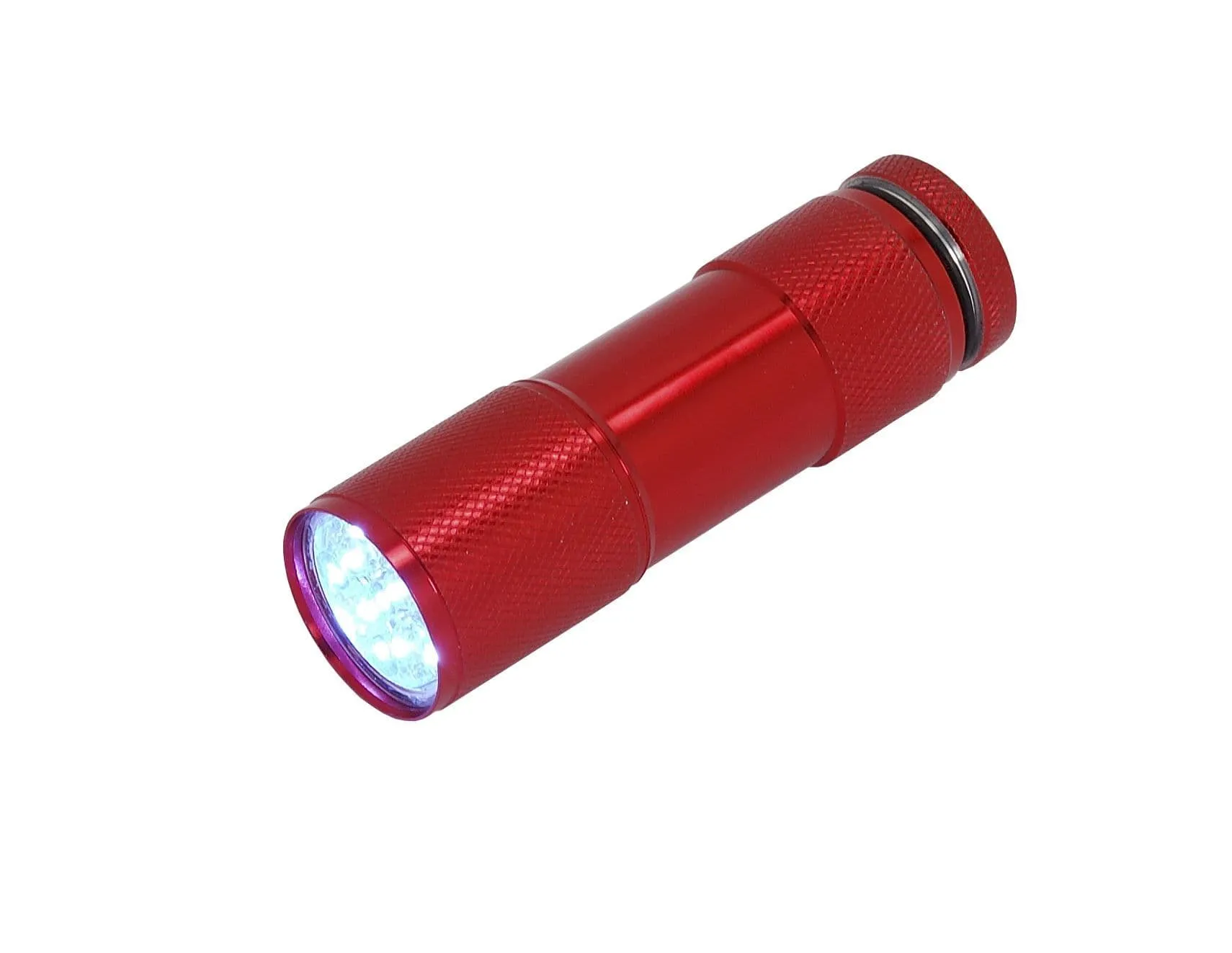 Mini Ultra Bright Aluminium 9 Led Pocket Light Flashlight Camping Torch