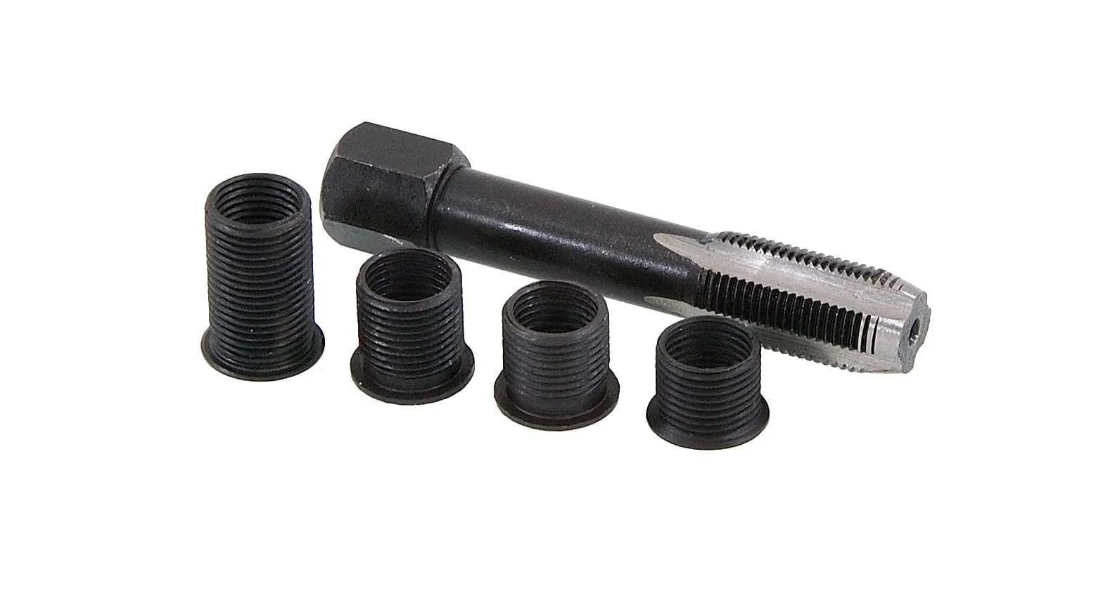 Spark Plug Rethread Kit Reamer Tap Thread Repair Kit - M14 3/8. 7/16. 1/2. 3/4"
