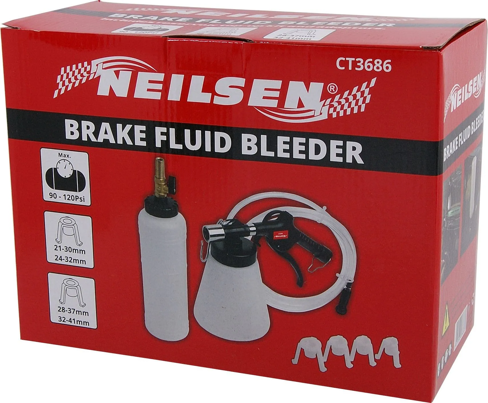 Vacuum Brake Bleeder System Bleeding Kit