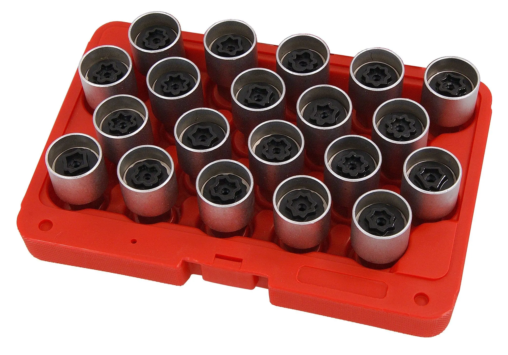 Vauxhall Opel Gm Locking Wheel Nut Socket Set 20pc