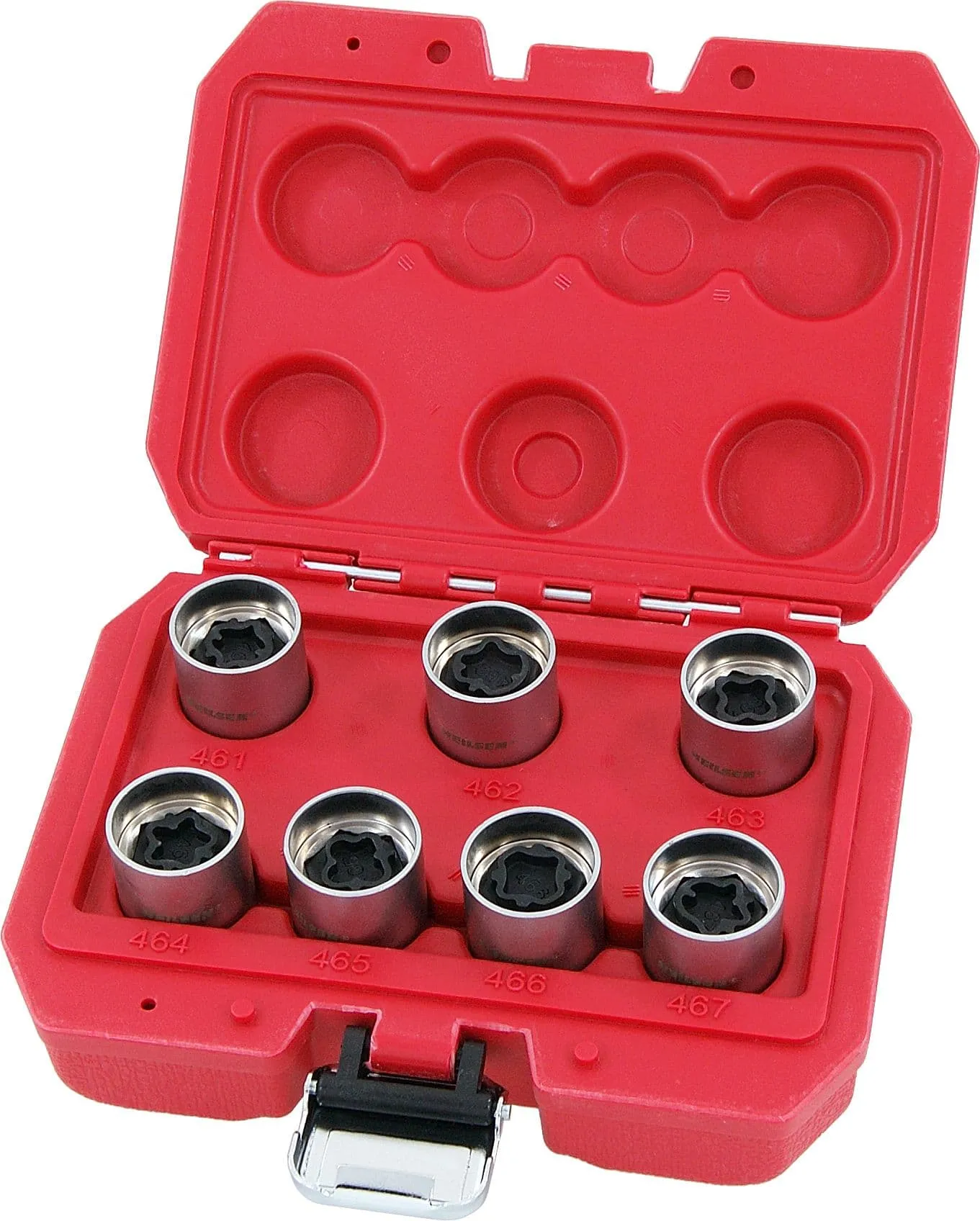 Vauxhall & Opel ( D ) Locking Wheel Nut Master Key Set - Codes 461 To 467