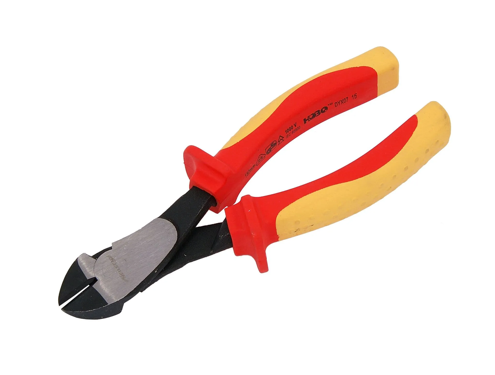 Vde Insulated Side Cutting Electricians Pliers 180mm 1000V