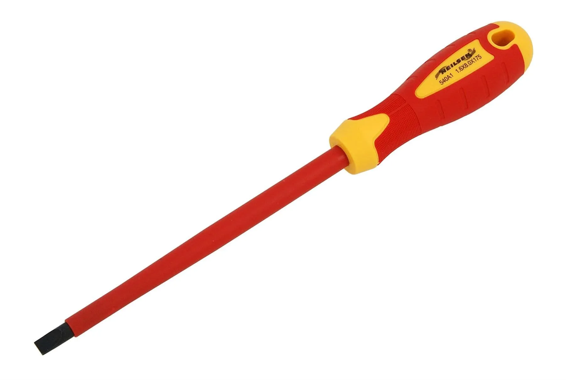 Vde Insulated Slotted Electrcians Screwdriver 8.0 X 1.6 X 175mm