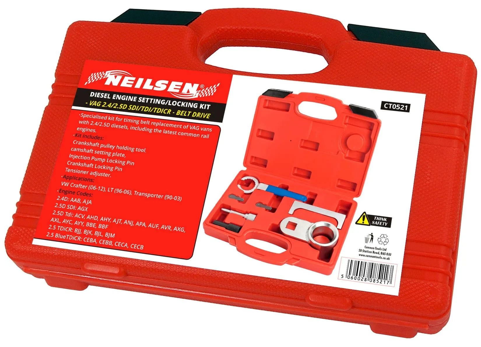 Vw Timing Tool Kit Crafter (06-12) Lt (96-06), Transporter (90-03)Tdi Sdi