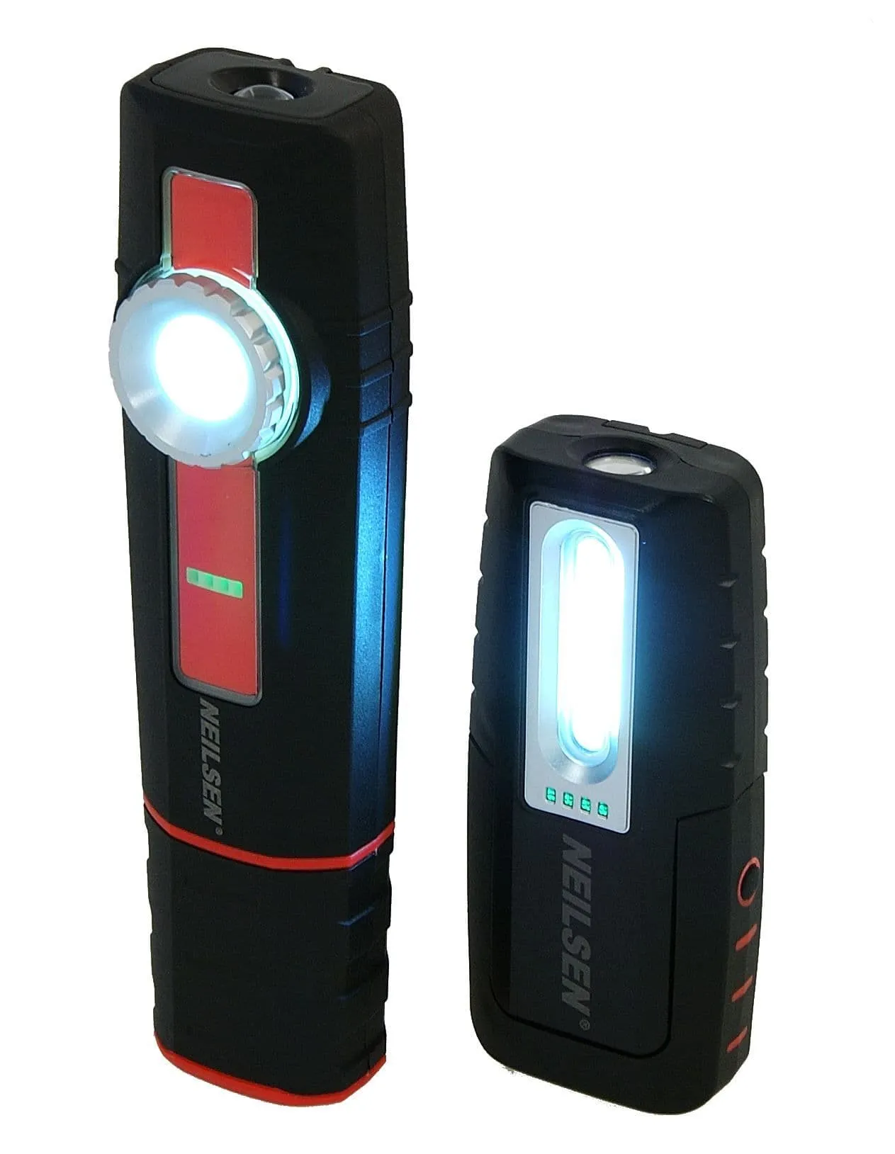 Wireless Charging Led Work Light & Torch Twin Pack