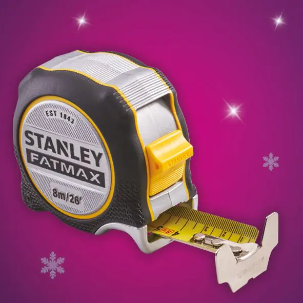 Stanley Fatmax 8m (26ft) Extreme Tape Measure XMS24XTTAPE