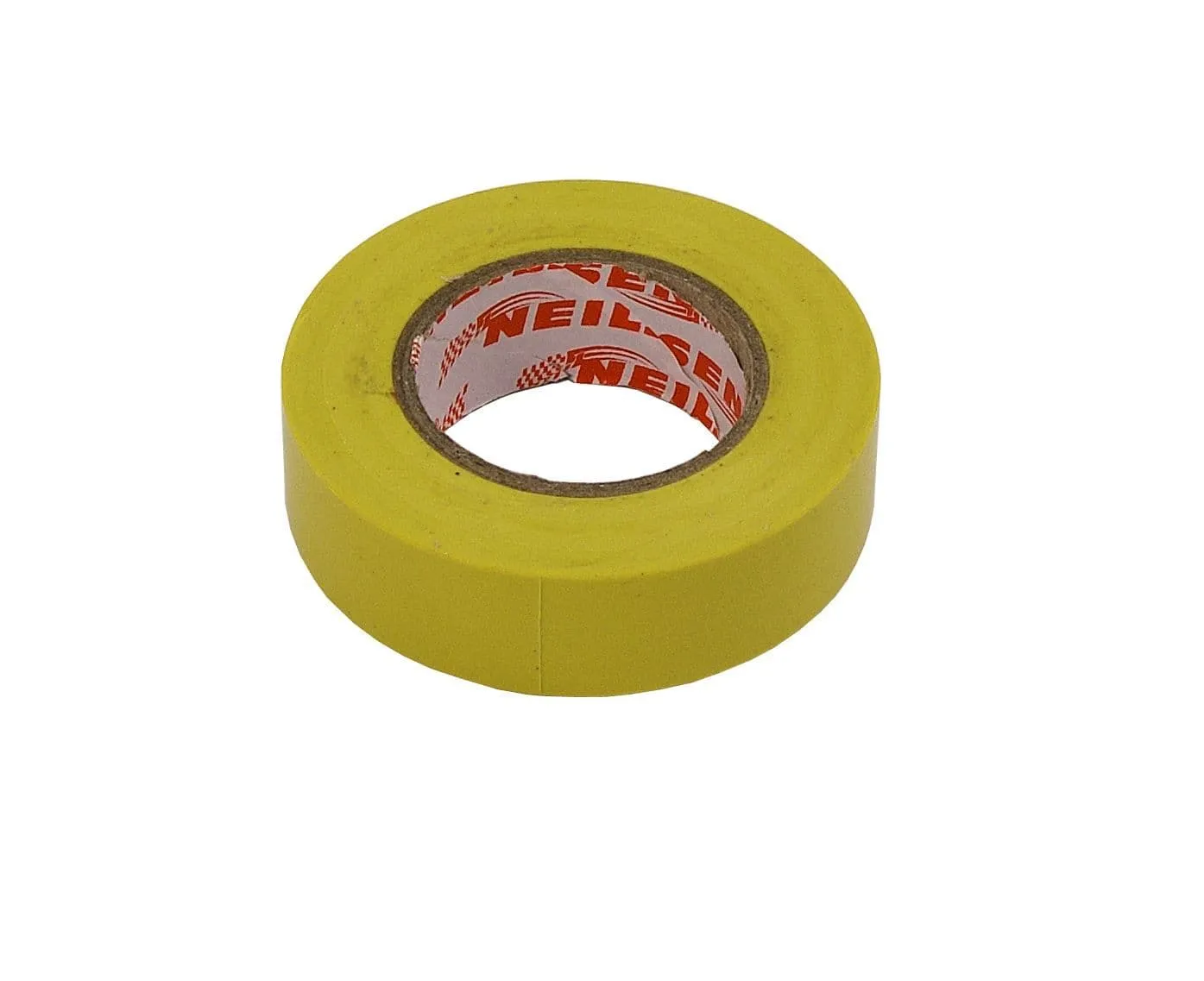 Yellow Pvc Electrical Insulation Tape Flame Retardant 19mm